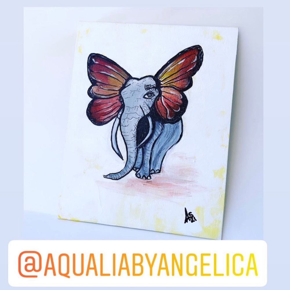 Butterfly elephant